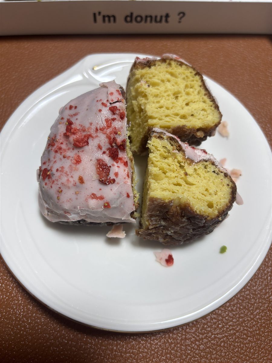 ストロベリー＆チョコレートの断面